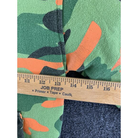 APPAMAN Boy’s Sweatshirt Zip Up Hoodie Camouflage Green Size 4 - Picture 4 of 12